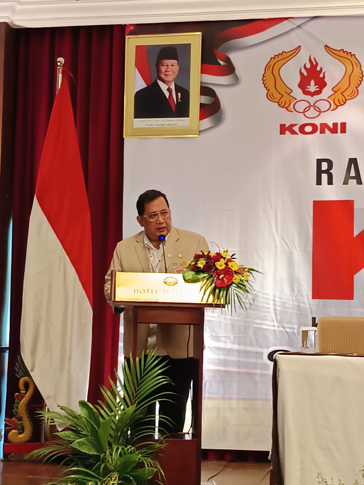 Yan Mulia Abidin, Ketua Komite Sepakbola Mini Indonesia (KSMI).